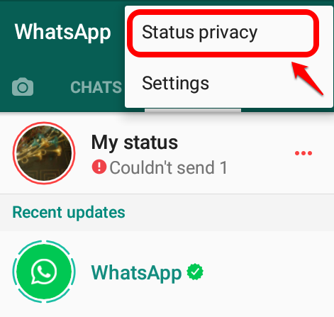 Status Privacy