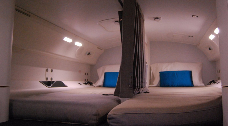 هواپیماهایی مجهز به اتاق کپسولی