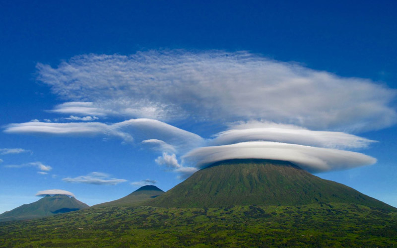 کوه‌های ویرونگا، شرق آفریقا