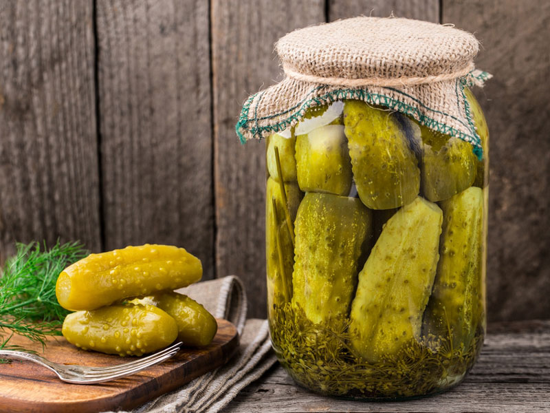 خیارشور و انواع ترشیجات