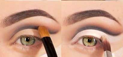 چشم,آرایش چشم ,چشم زیبا,فیروزه ای,سایه فیروزه ای,makeup,زیر سازی پوست