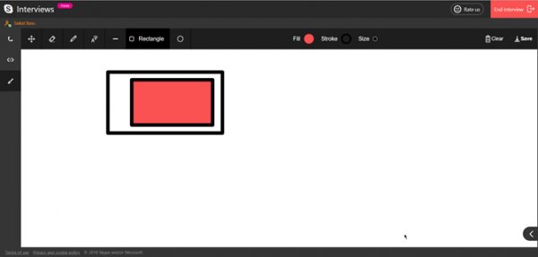 وایتبرد در اسکایپ