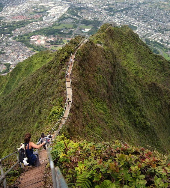 پلکان هایکو در هاوایی