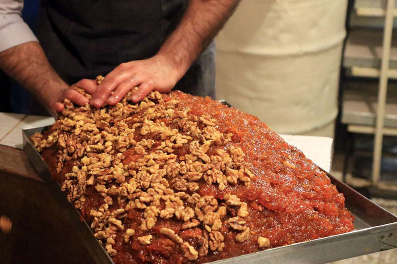 حلوای هویج ارومیه