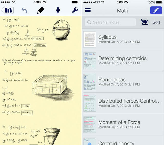 انتشار آپدیت جدید اپلیکیشن Notability