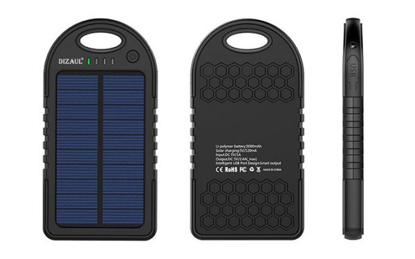 پاور بانک خورشیدی Solar Power Bank Dizaul