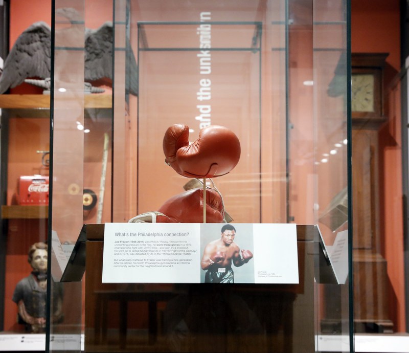 جو فریزر، موزه تاریخ فیلادلفیا