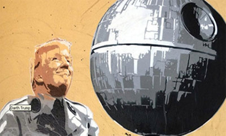 کارتون دونالد ترامپ 