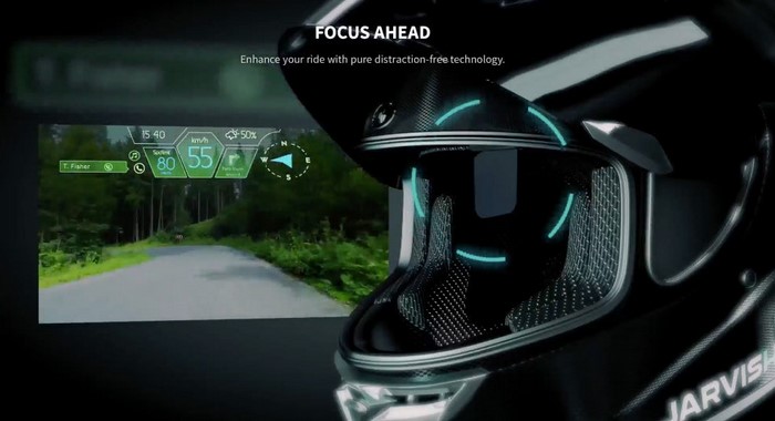 Jarvish X-AR smart motorcycle helmet