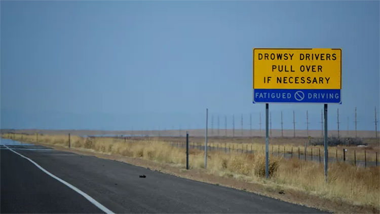 خوابآلودگی راننده خستگی تصادف رانندگی ارتعاش خودرو