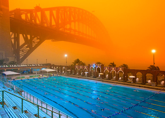 گرد و غبار در آمریکا