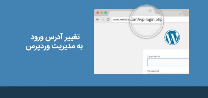 تغییر آدرس بخش مدیریت وردپرس