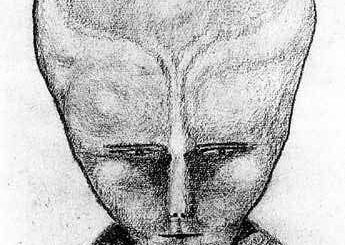 آیواس که توسط کرولی با زغال کشیده شده