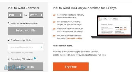  نرم افزارهای مبتنی بر اینترنت تبدیل فایل های pdf به word