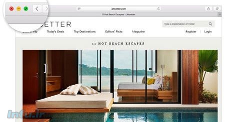 تقسیم صفحه نمایش برای دو اپلیکیشن در سیستم عامل مک