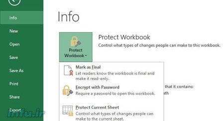 چگونه یک پروژه اکسل را رمز گذاری کنیم