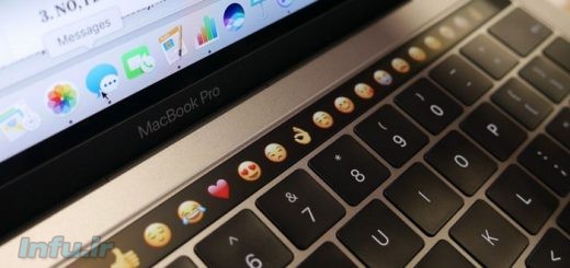 آموزش کار با نوار لمسی مک