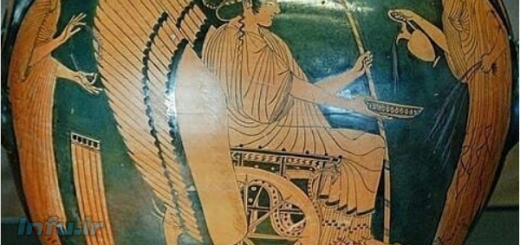 ظرف سفالی مربوط به پیش از میلاد مسیح