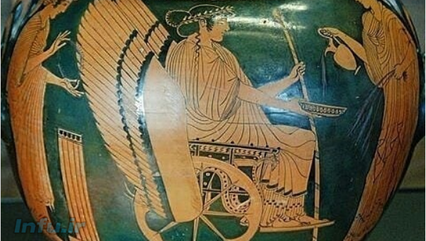 ظرف سفالی مربوط به پیش از میلاد مسیح