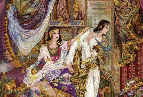 داستان افسانه ای دلدادگی یوسف و زلیخا
