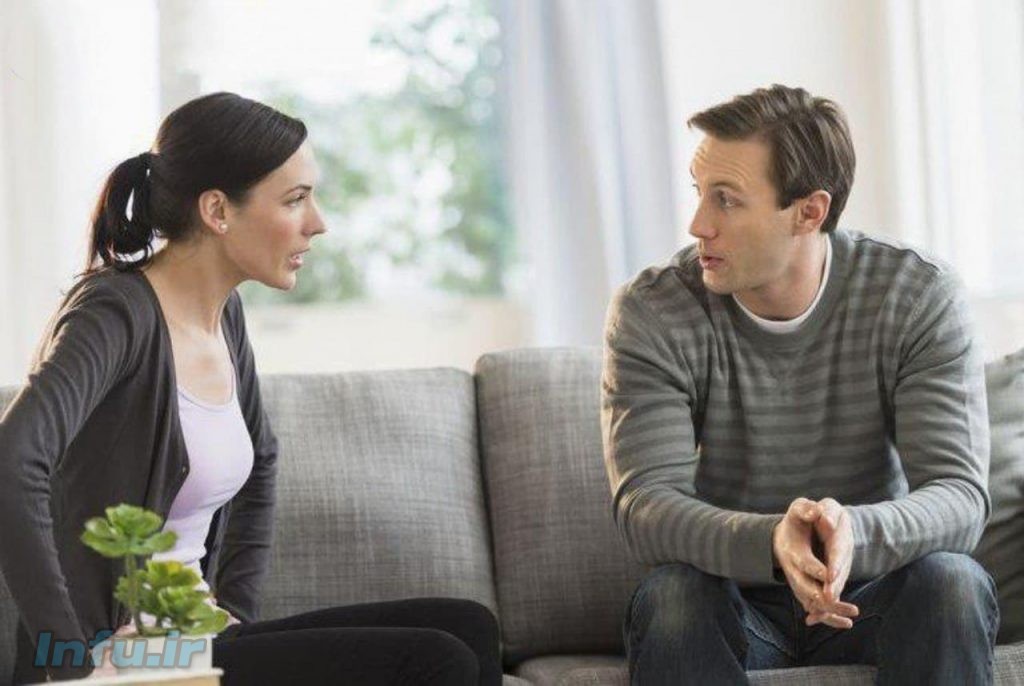 مشاجره زن و مرد