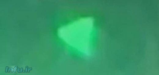 یوفو هرمی شکل