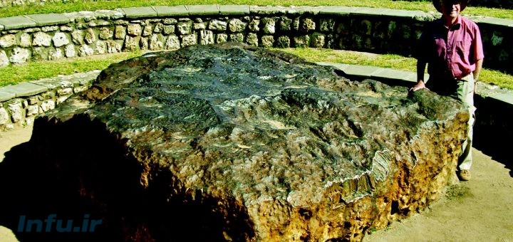 شهاب سنگی که به روسیه برخورد کرد